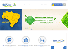 Tablet Screenshot of gruporovema.com.br